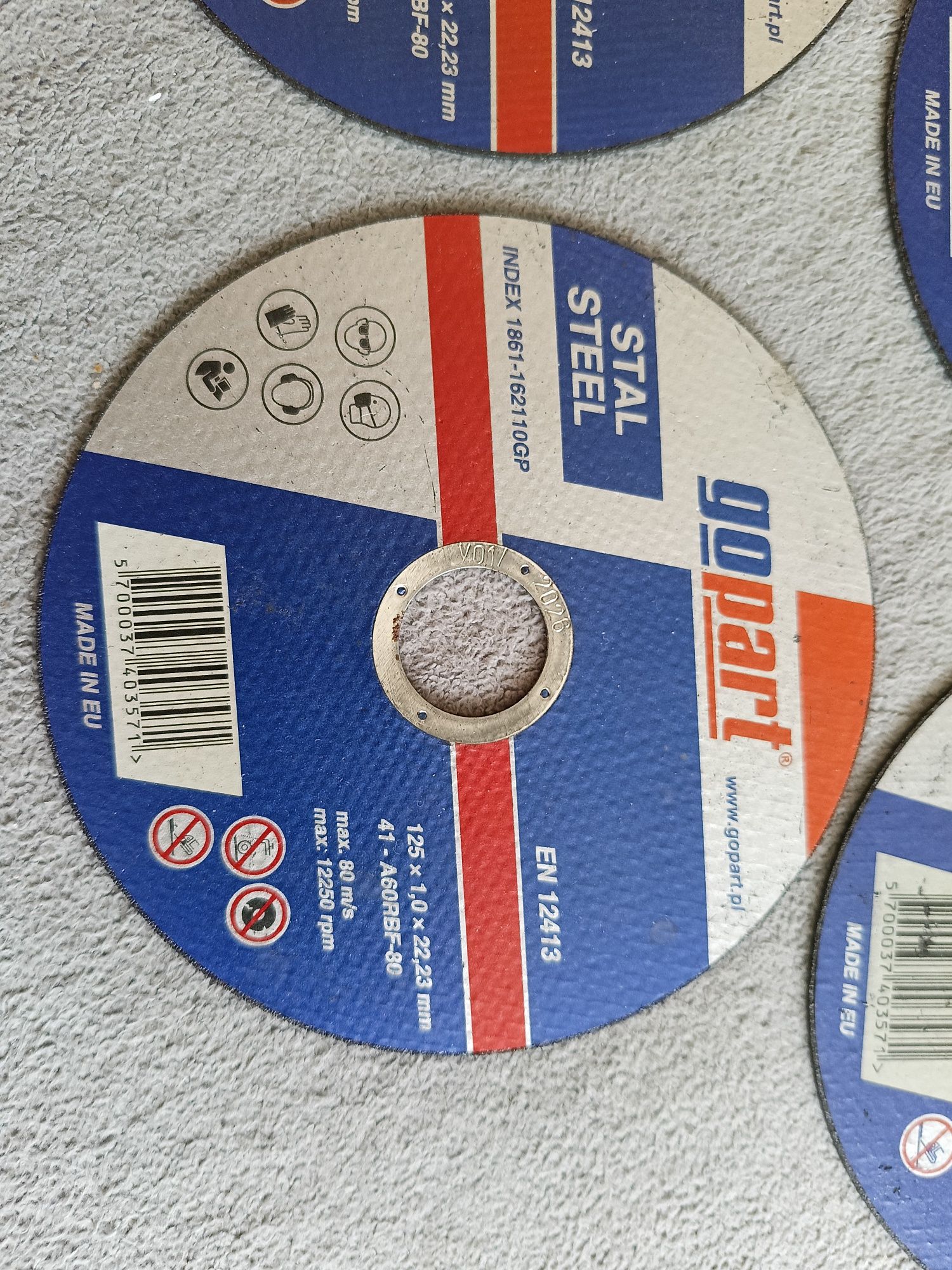Gopart tarcza do cięcie stali 125x1x22   11 sztuk