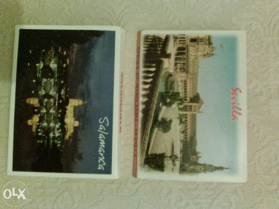 Lote de 2 Blocos de postais * Salamanca 20 / Sevilha 12