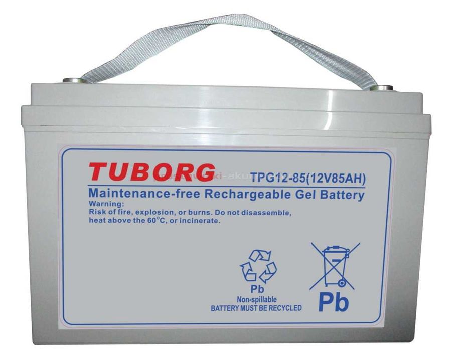 Akumulator Tuborg VRLA GEL TPG12-85 12V 85Ah Południowa 25A