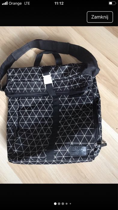 Torba w kratę zakupową  na wózek,lub na ramię.