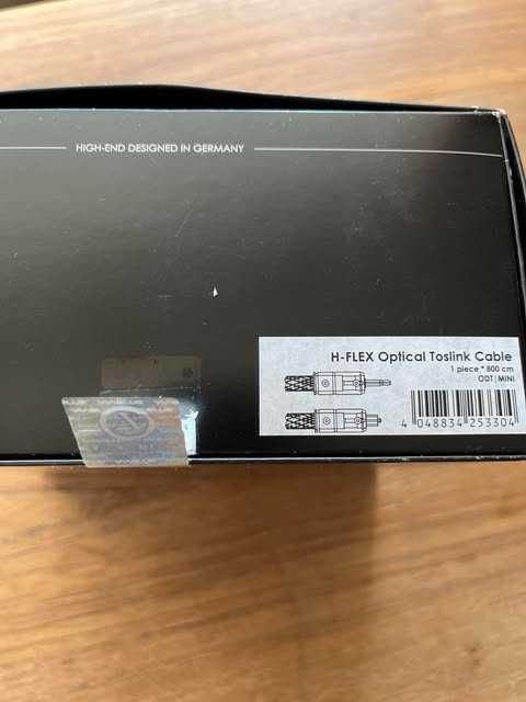 Kabel optyczny toslink ViaBlue H-Flex - mini toslink Hi-End 8m