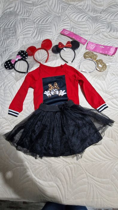 Stroj myszka minnie 104-110 cm