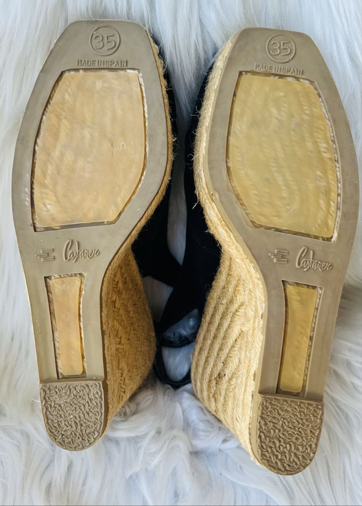 Espadryle na koturnie 35