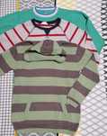 Sweter 3 szt i bluza r. 128