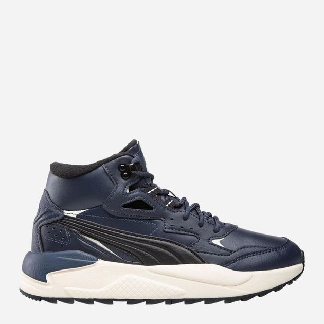 Черевики шкіряні puma x ray new оригінал нова синя утеплені зимові орі