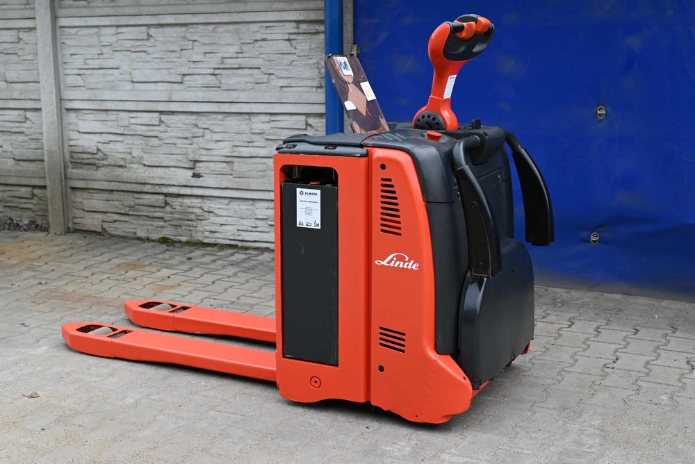 Paleciak elektryczny Linde T20 AP 2017 rok Rydwan 2000kg FHP 428