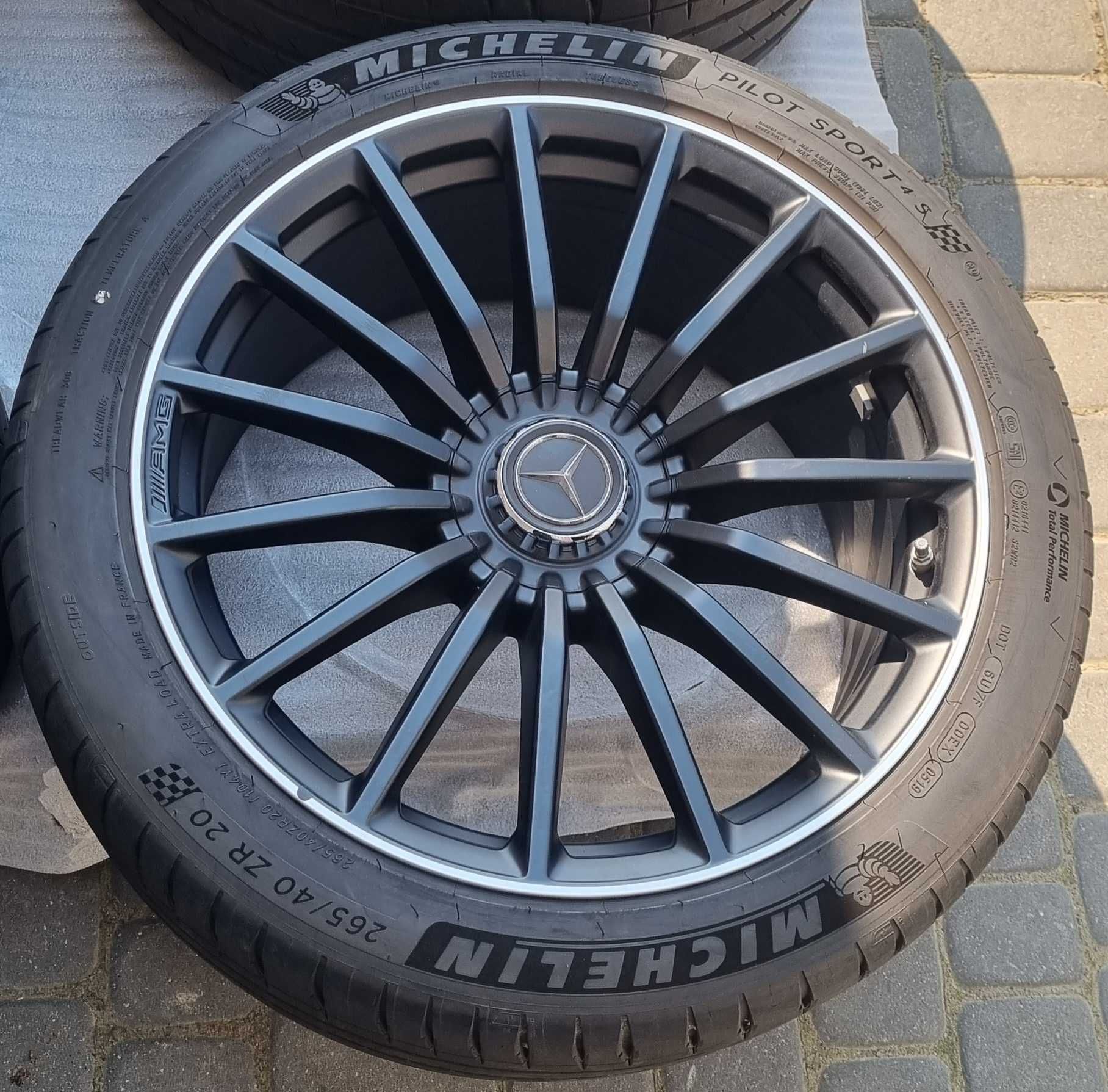 Koła Letnie Mercedes 20" AMG 4 DOOR AMG63S  Czarny mat