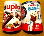 Czekoladki Kinder Riegel Duplo 5szt z Niemiec Gratis