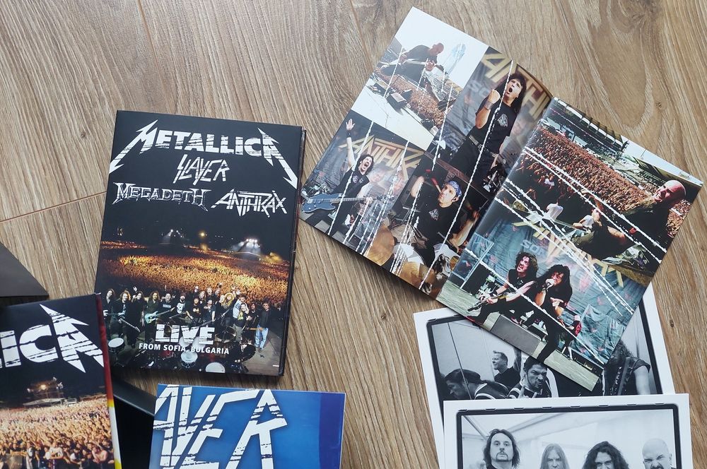 Metallica Slayer Big Four Live Sofia Bulgaria - BOX - Sonisphere DVD