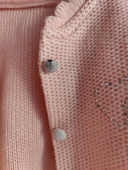 Sweterek 74 zapinamy na guziki