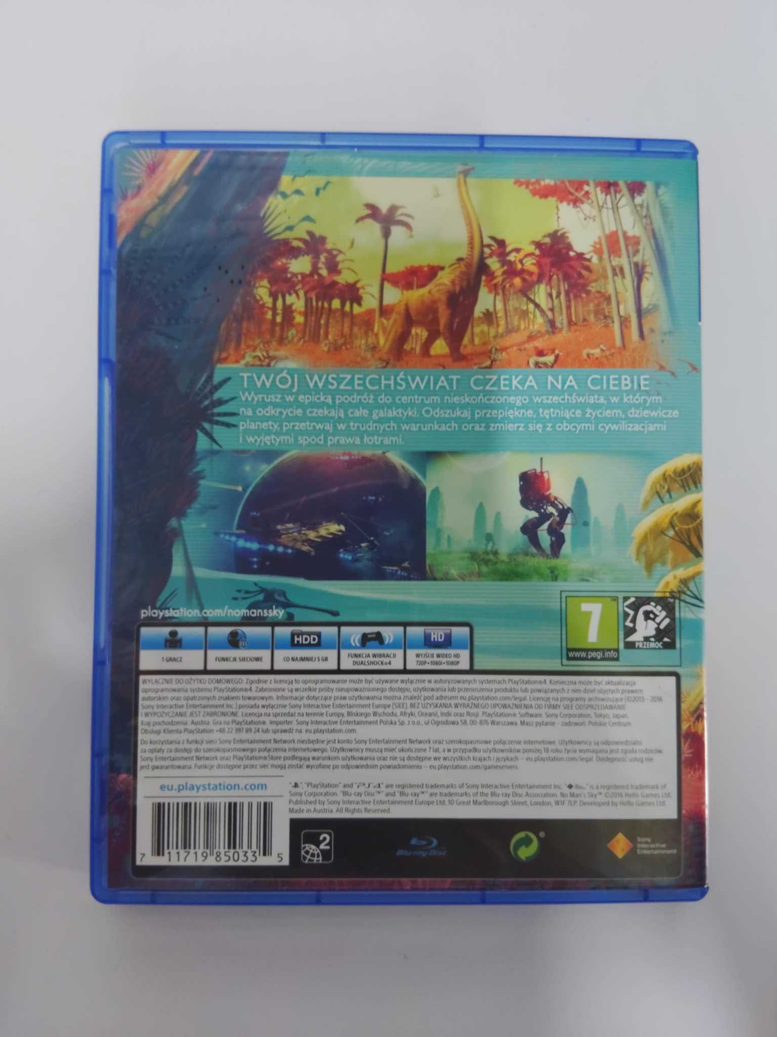 No Man's Sky PS4 Polski dubbing w grze