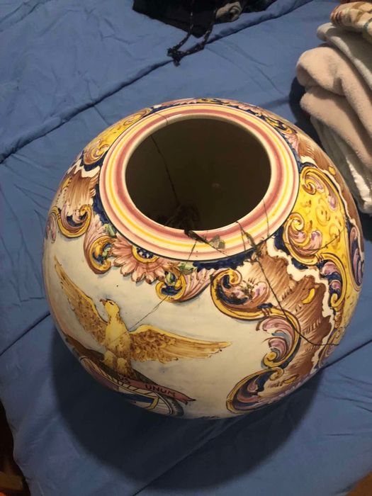 Porcelana pintada a mao 1953