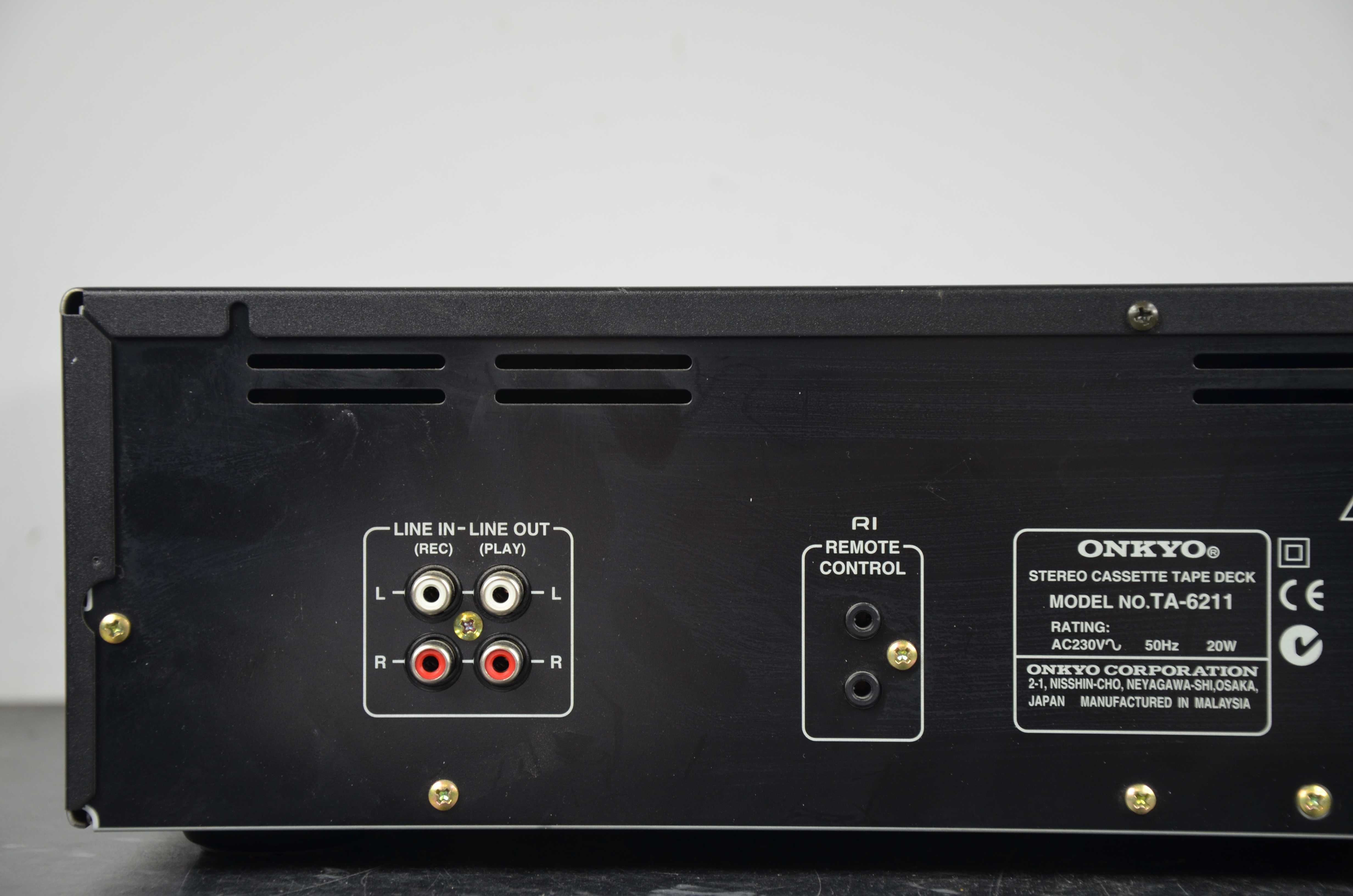 Magnetofon Deck ONKYO TA-6211 Super Stan OKAZJA