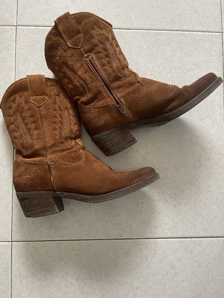 Botas em pele Seaside