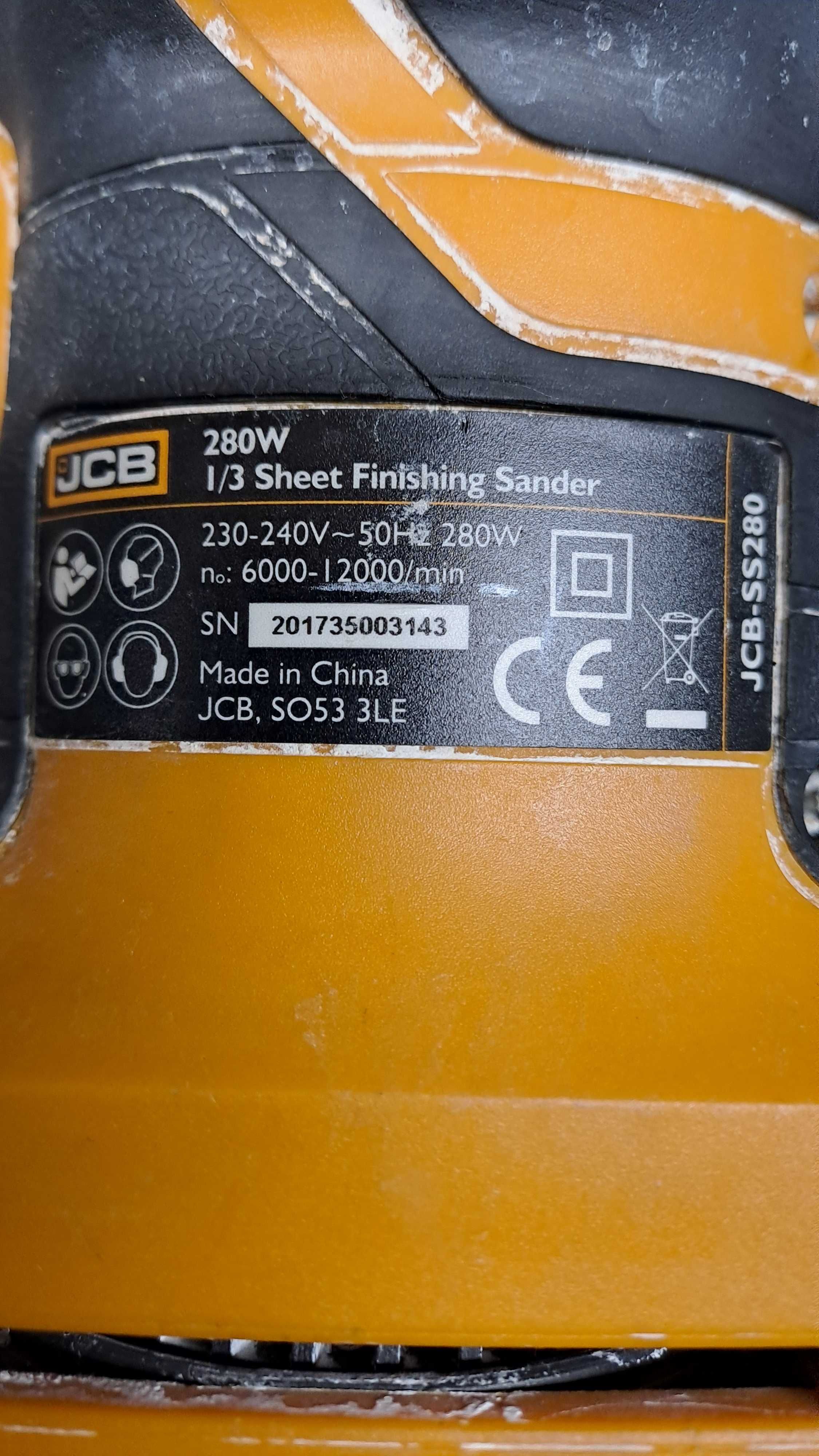 Szlifierka Oscylacyjna JCB SS 280