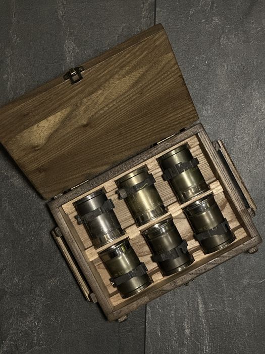 Набір чарок із гільз МК 19 Подарунок з гільз