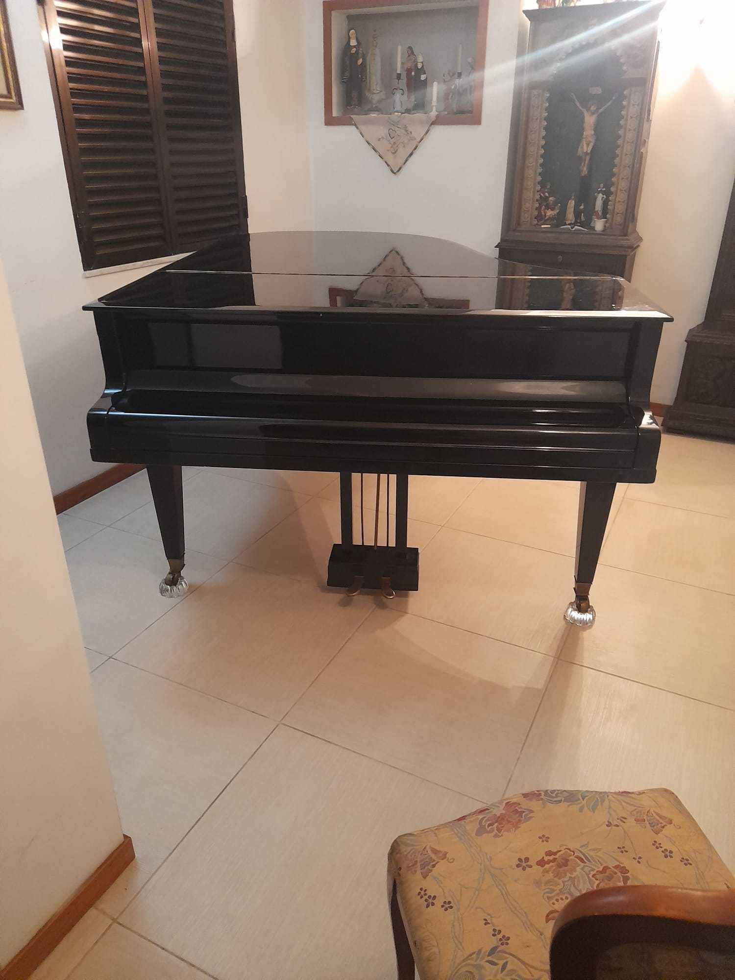 Piano Bluthner de cauda, excepcional, como novo...