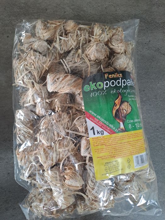 Podpałka ekopodpałka na grilla 50szt Wyprzedaż magazynu