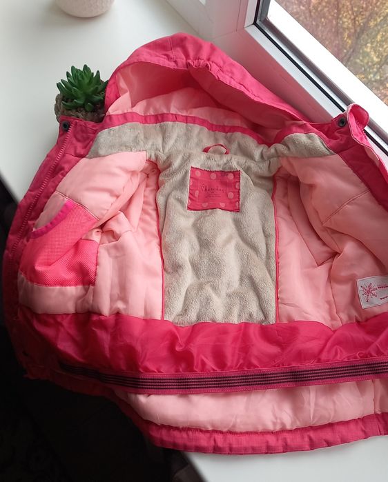 Зимова куртка на дівчинку 98-104  (4 роки)