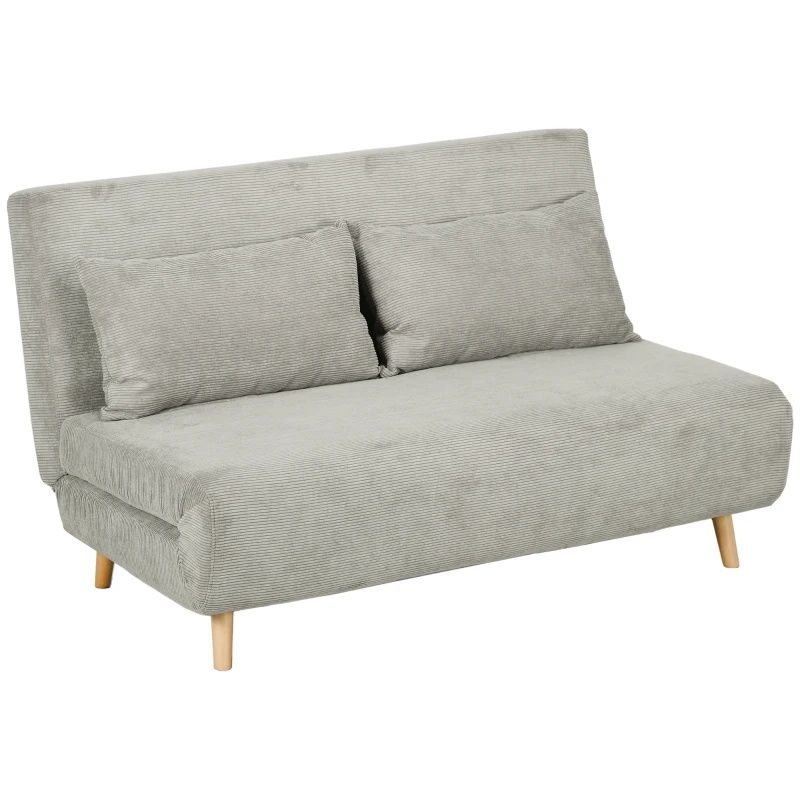 Homcom Sofa do spania, łóżko 3 stopniowe .