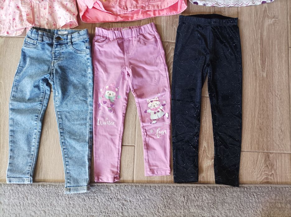 Spodnie dziewczynka 110
