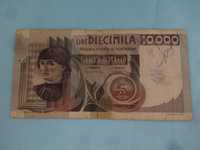 Banknot Wlochy Italia 10000 Lire - jak na fotki