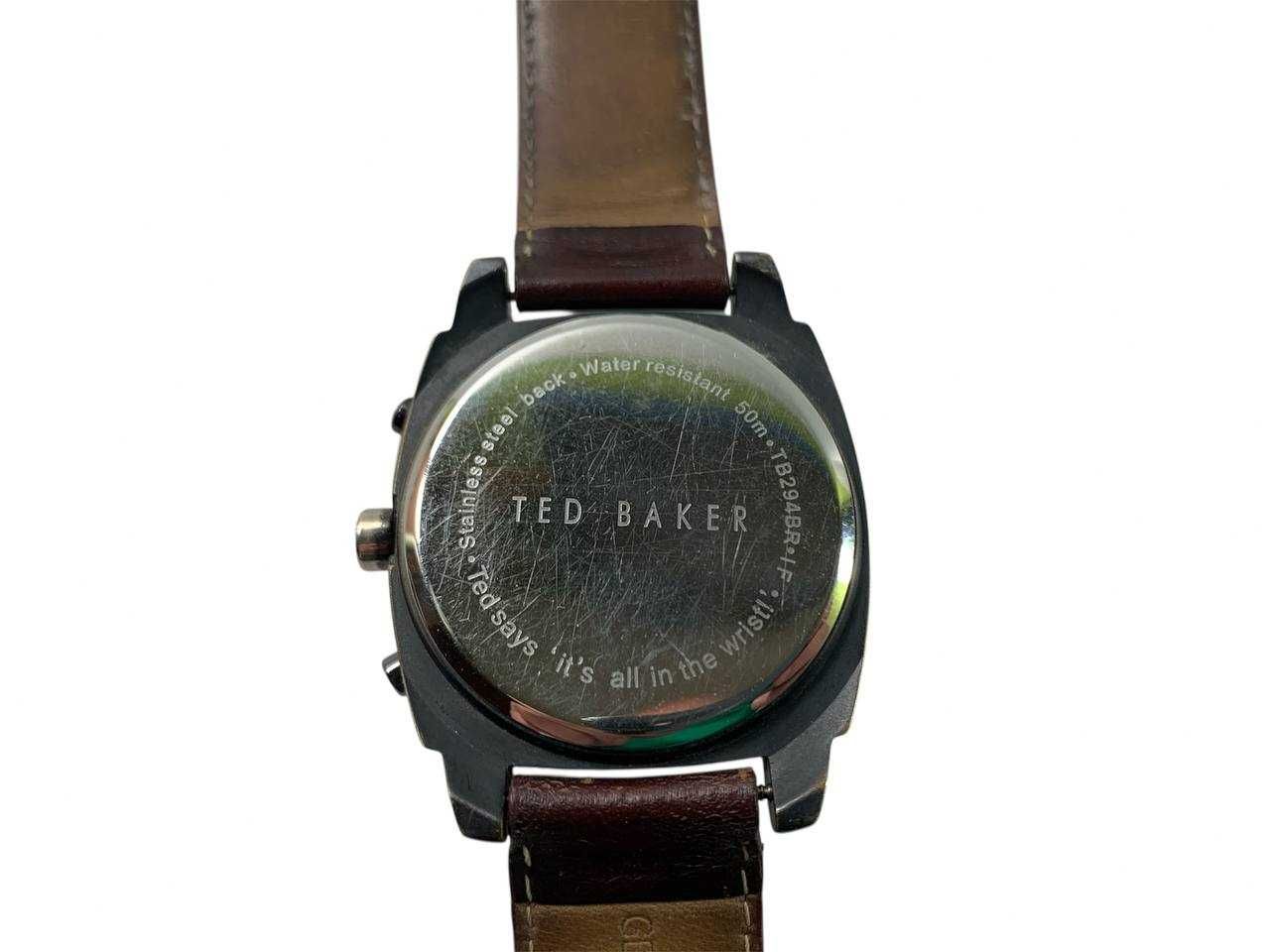 Zegarek męski Ted Baker TB2948R – analogowo-LED, pasek ze skóry