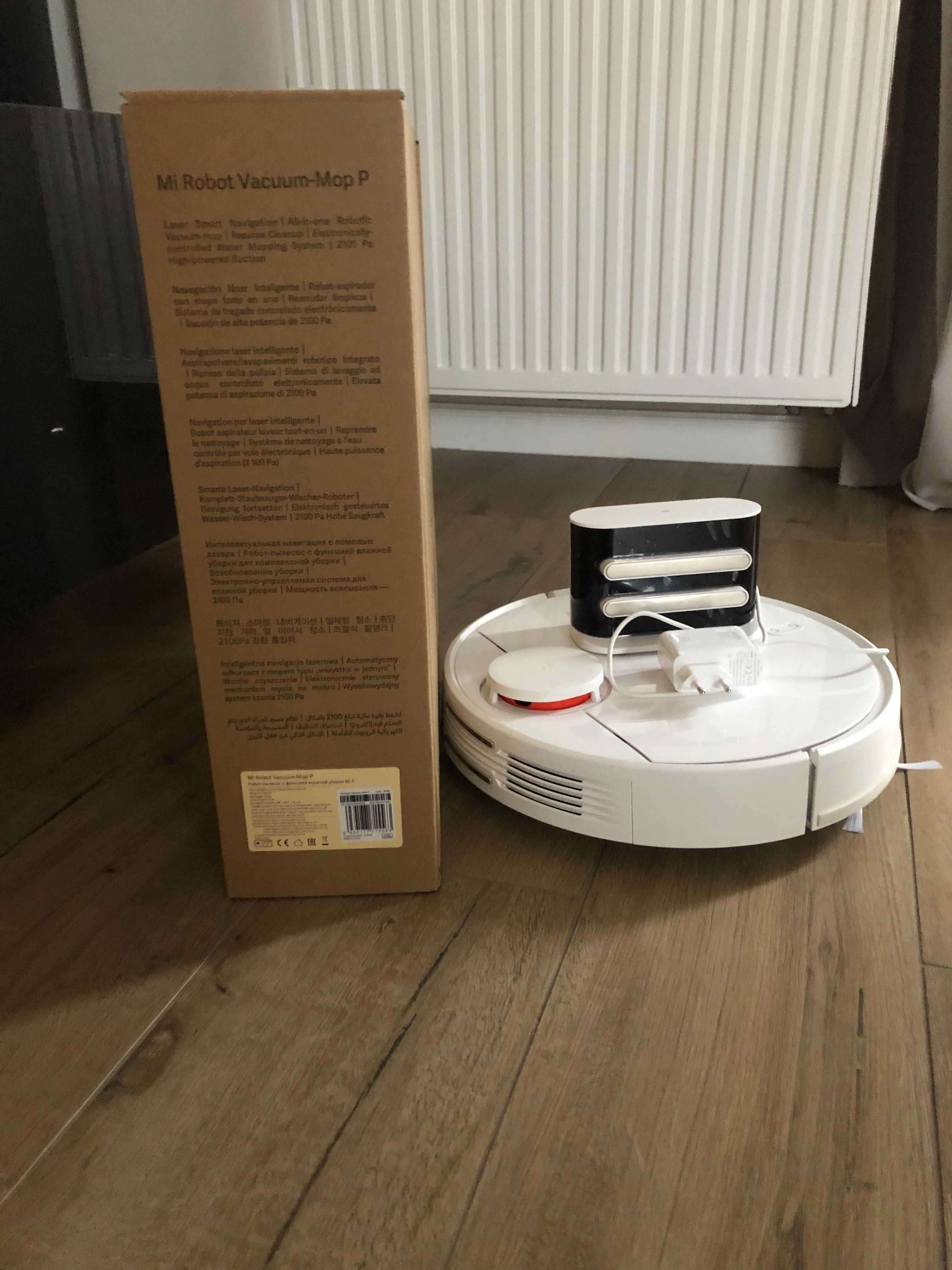 Xiaomi robot mopujacy bialy - stan idealny