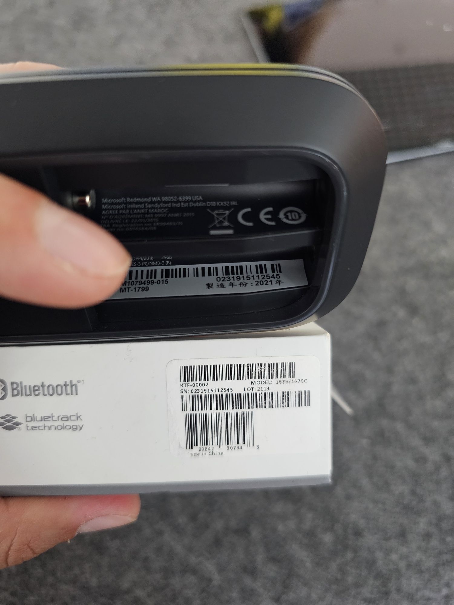 Блютуз мишка Microsoft Mobile Mouse Souris