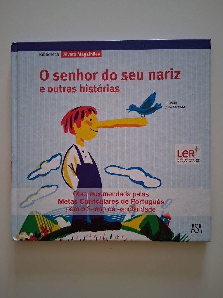 Livro "O senhor do seu nariz e outras histórias "
