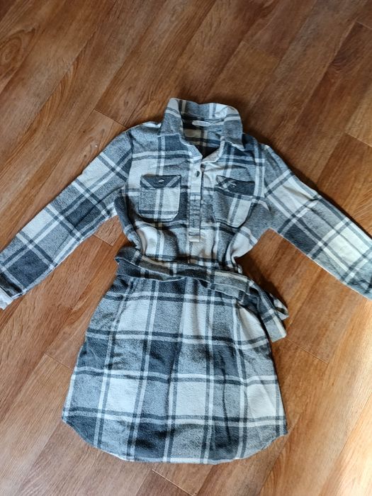 Тепла сукня рубашка