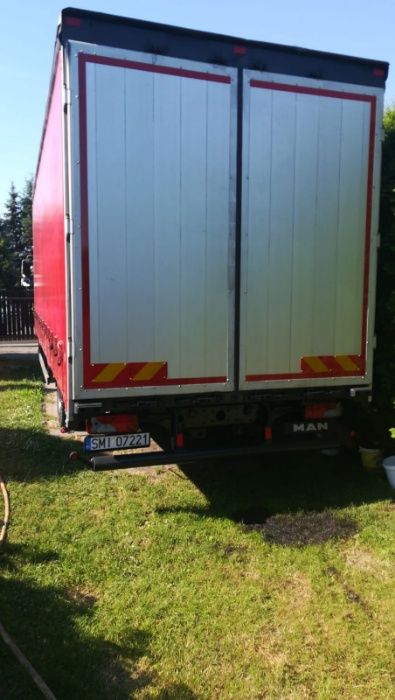 Transport ciężarowy solówka ciężarówka 5,8 ton firanka winda 1,5t