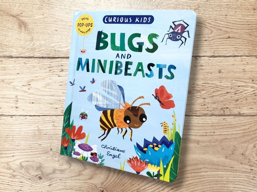 Bugs and Minibeasts Curious Kids pop-up po angielsku owady