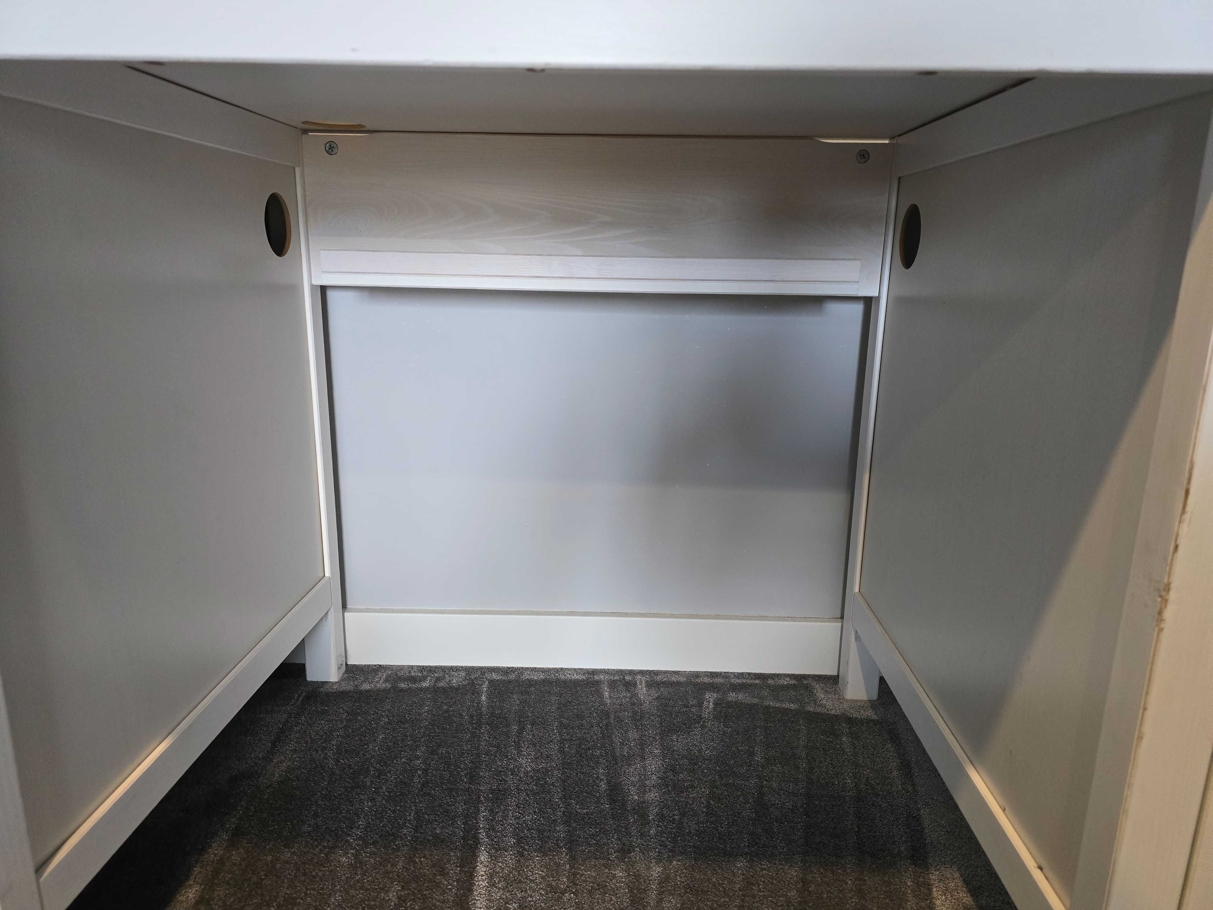 Biurko hemnes biała bejca