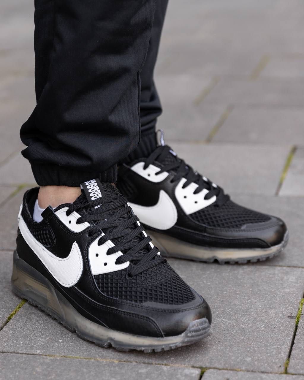 Мужские кроссовки Nike Air Max 90 Terrascape Black White. 41-45