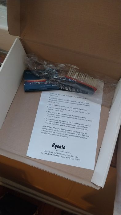 Rycote Windjammer Code F – proteção contra vento p/ microfones