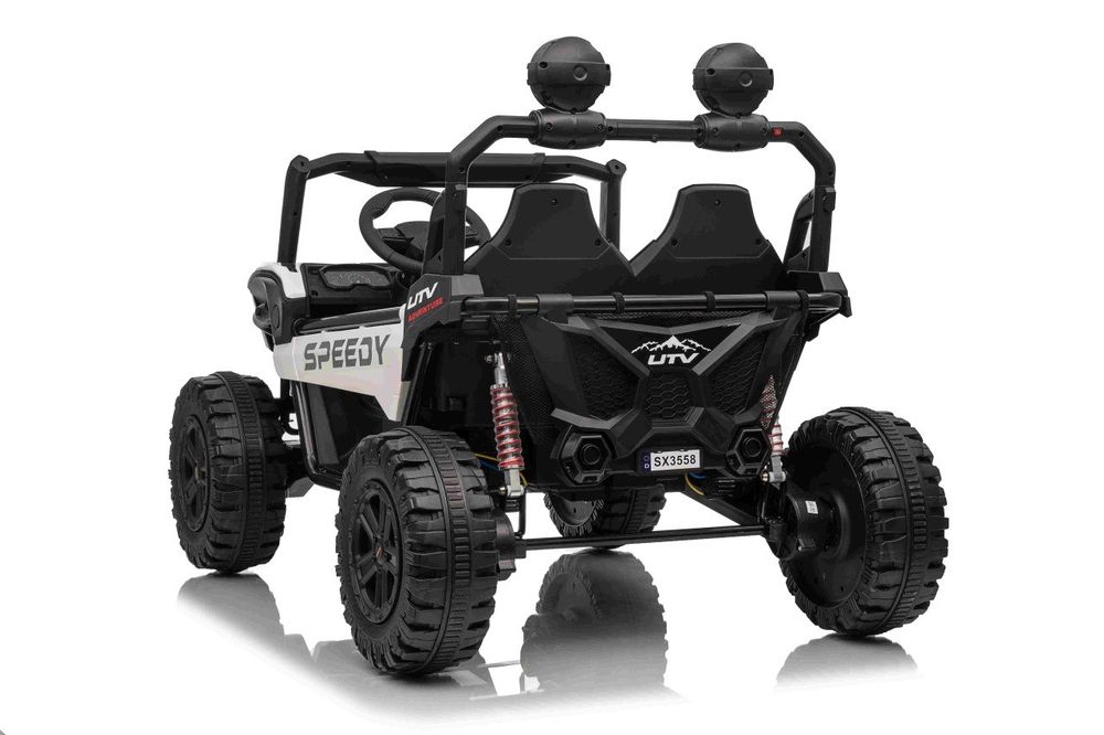 800w 4x4 2osobowyauto na akumulator  Buggy SPEEDY 4x4  Biały