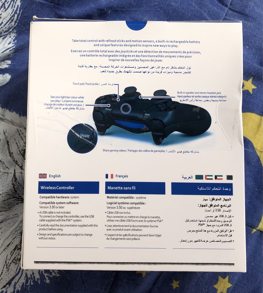 Dualshock Wireless Controller PS4, джойпад