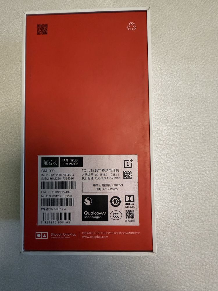 Б/у One Plus 7 12+256