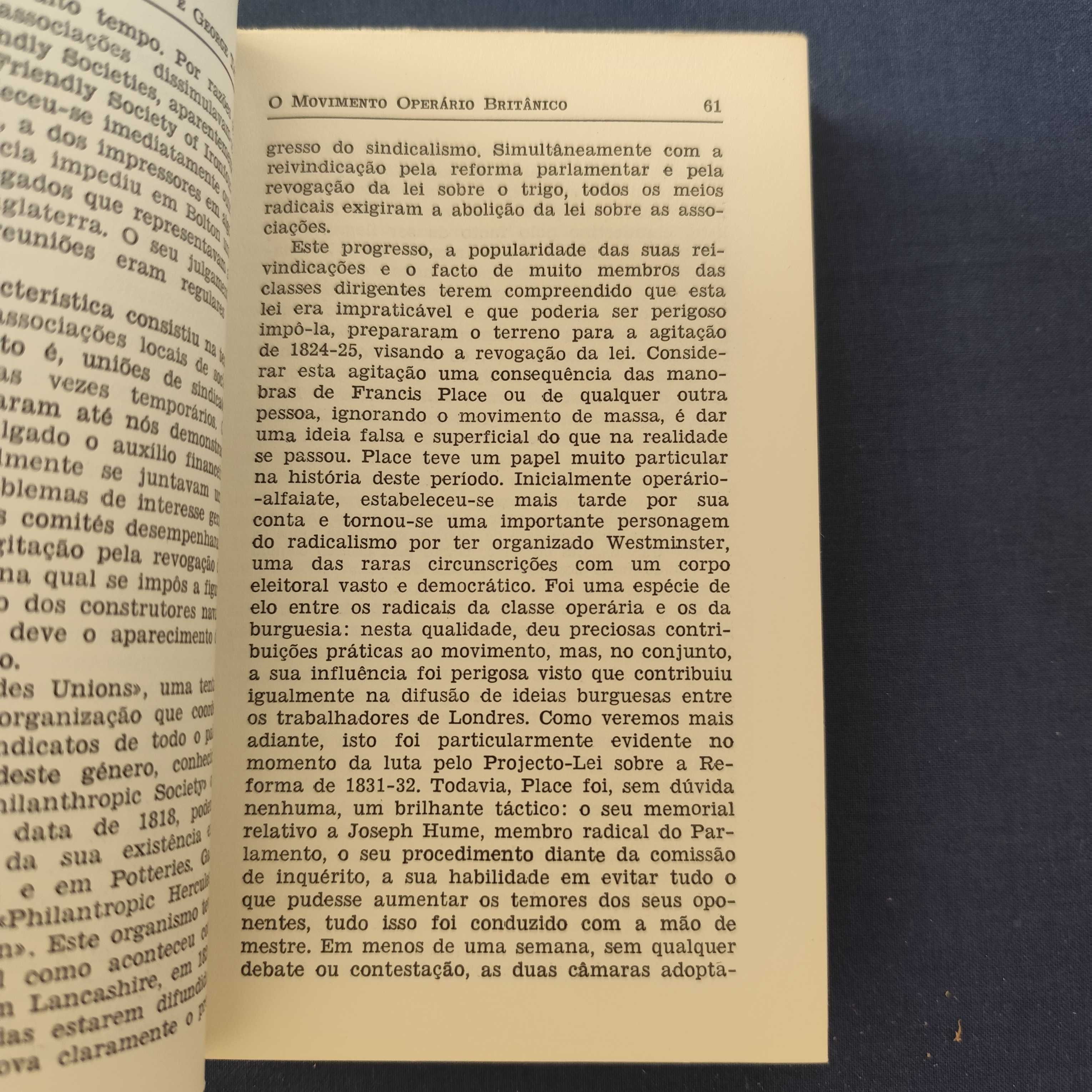 A. L. Morton e George Tate - O Movimento Operário Britânico