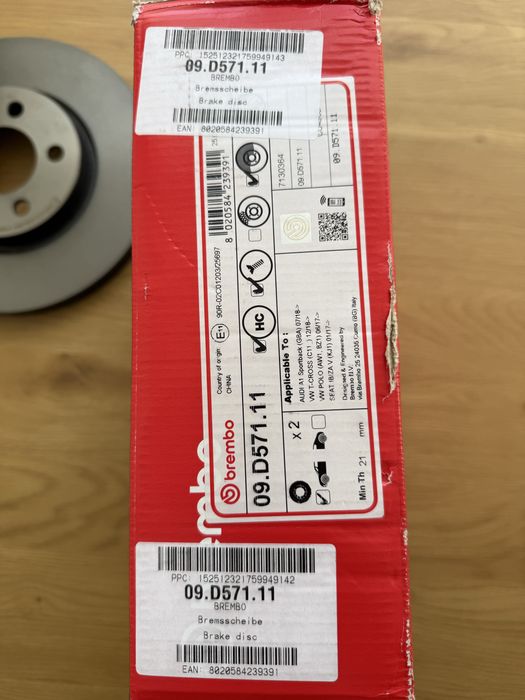 Vendo discos brembo VW/Seat 276x24mm