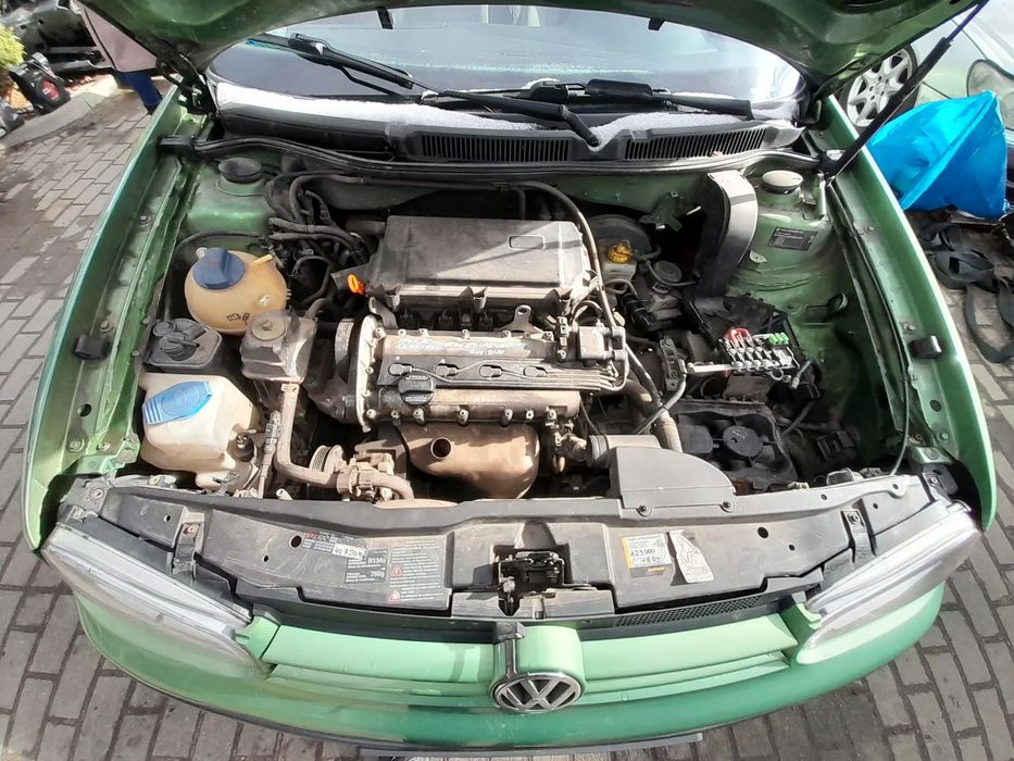VW GOLF IV SILNIK 1.4 MPI 16V 75KM BENZYNA OZNACZENIE: APE !!! NA CZĘŚCI !!!