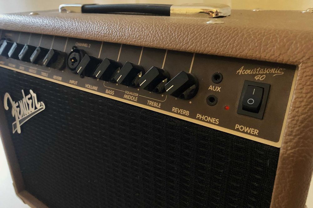 Fender Acoustasonic 40. Комбопідсилювач для електроакустичної гітари