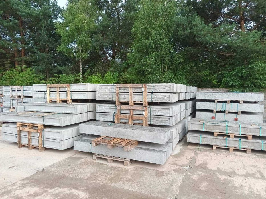 Płyta podmurówka pełna grafit - pod panel ogrodzenie / WALDI Radoszyce