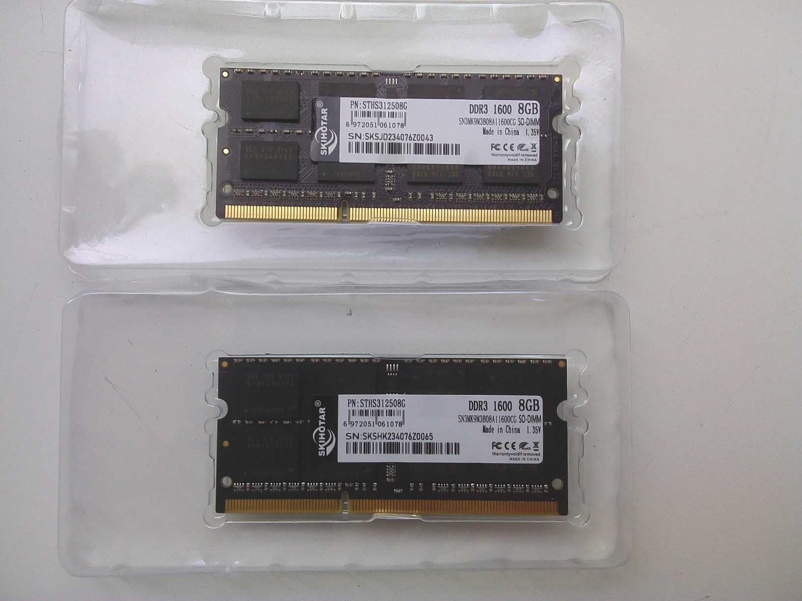 SO-DIMM DDR3L-1600 16 Gb (2x8 Gb)