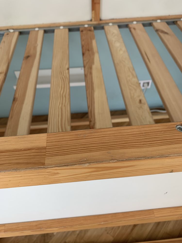 Łóżko KURA IKEA + materac + dostawa