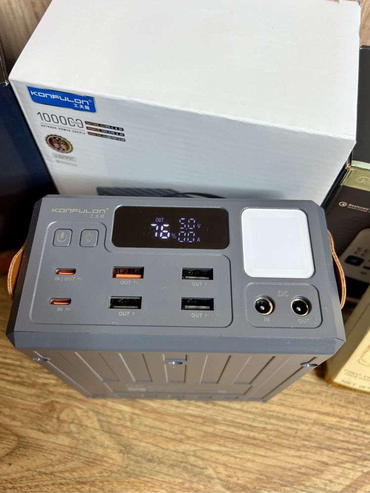 Мощный Power bank 100000 mah. Быстрая зарядка 22.5W. Оригинал 100%
