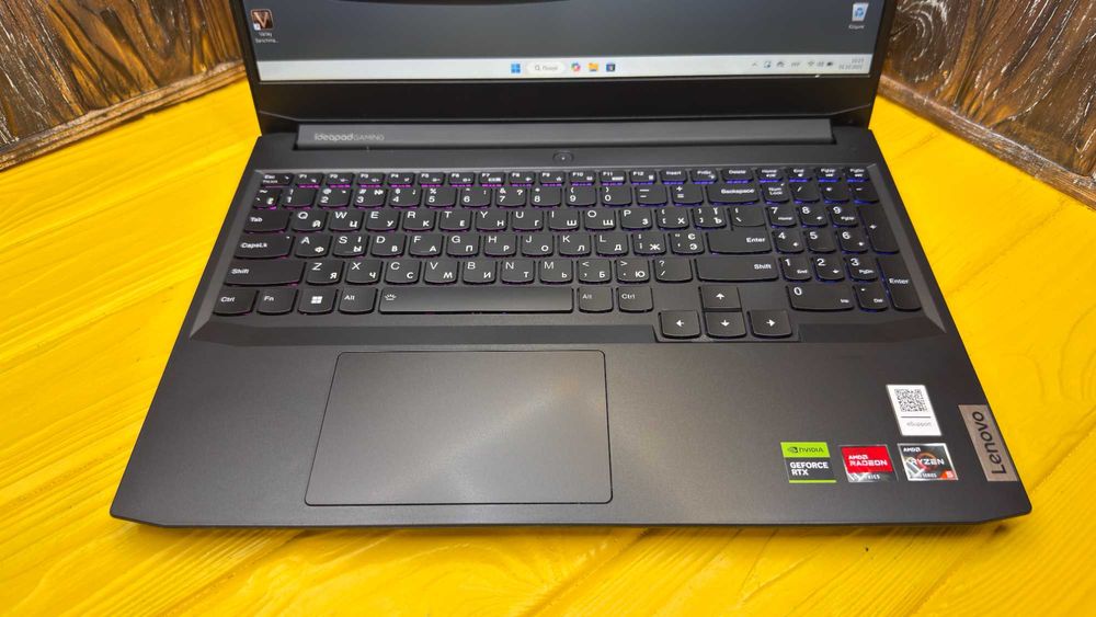 Надійний Ігровий Ноутбук Lenovo Ideapad Gaming 3 15ACH6 /RTX 2050 4 GB