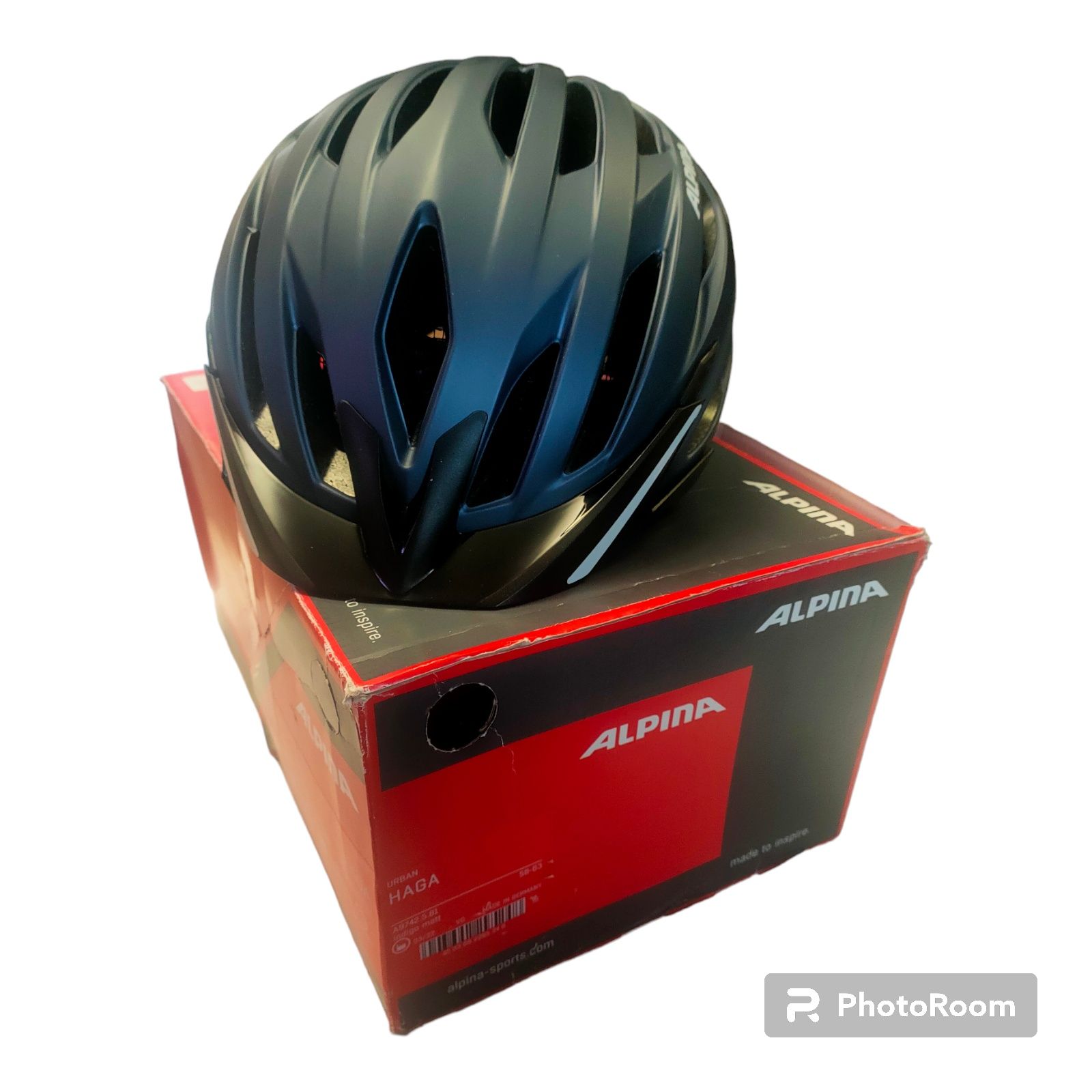 Kask rowerowy Alpina URBAN HAGA 58-63