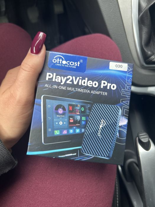 Carplayottocast play2video pro all-in-one multimedia adapter